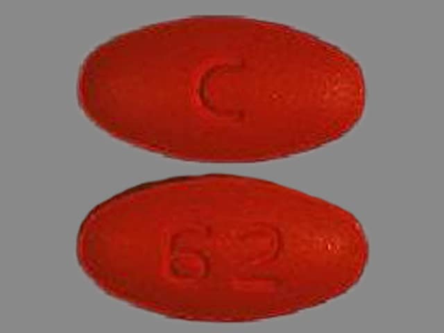 Imprint C 62 - cefpodoxime 200 mg