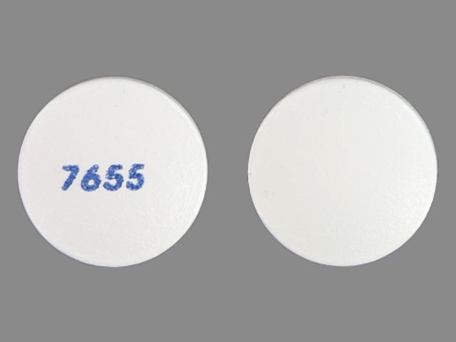Image 1 - Imprint 7655 - olanzapine 10 mg