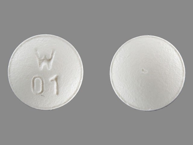 Image 1 - Imprint W 01 - leflunomide 10 mg