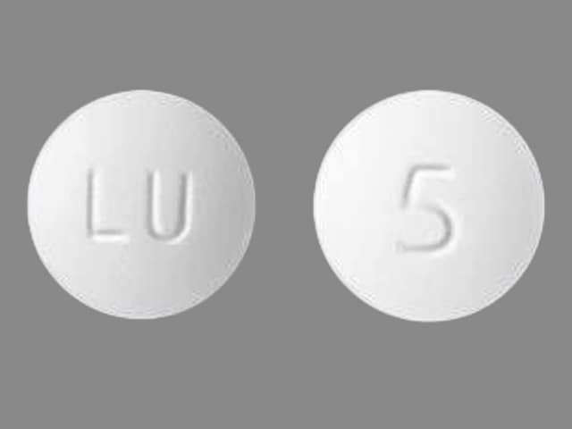 Imprint LU 5 - Onfi 5 mg