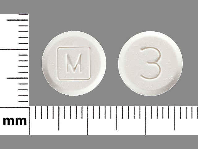 Image 1 - Imprint M 3 - acetaminophen/codeine 300 mg / 30mg