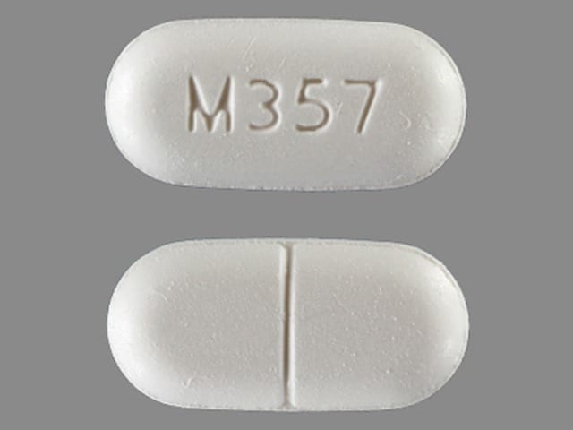 M357 - Acetaminophen and Hydrocodone Bitartrate