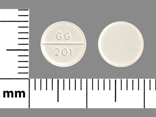 Imprint GG 201 - furosemide 40 mg