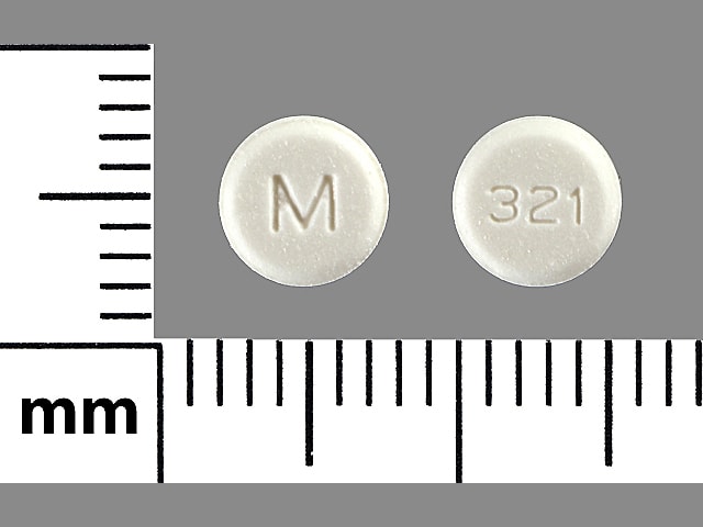 Pill Finder: M 321 White Round - Medicine.com