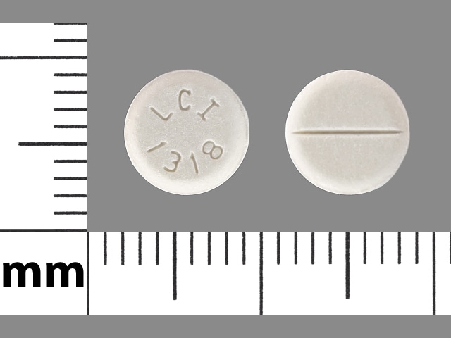 Imprint LCI 1318 - terbutaline 2.5 mg