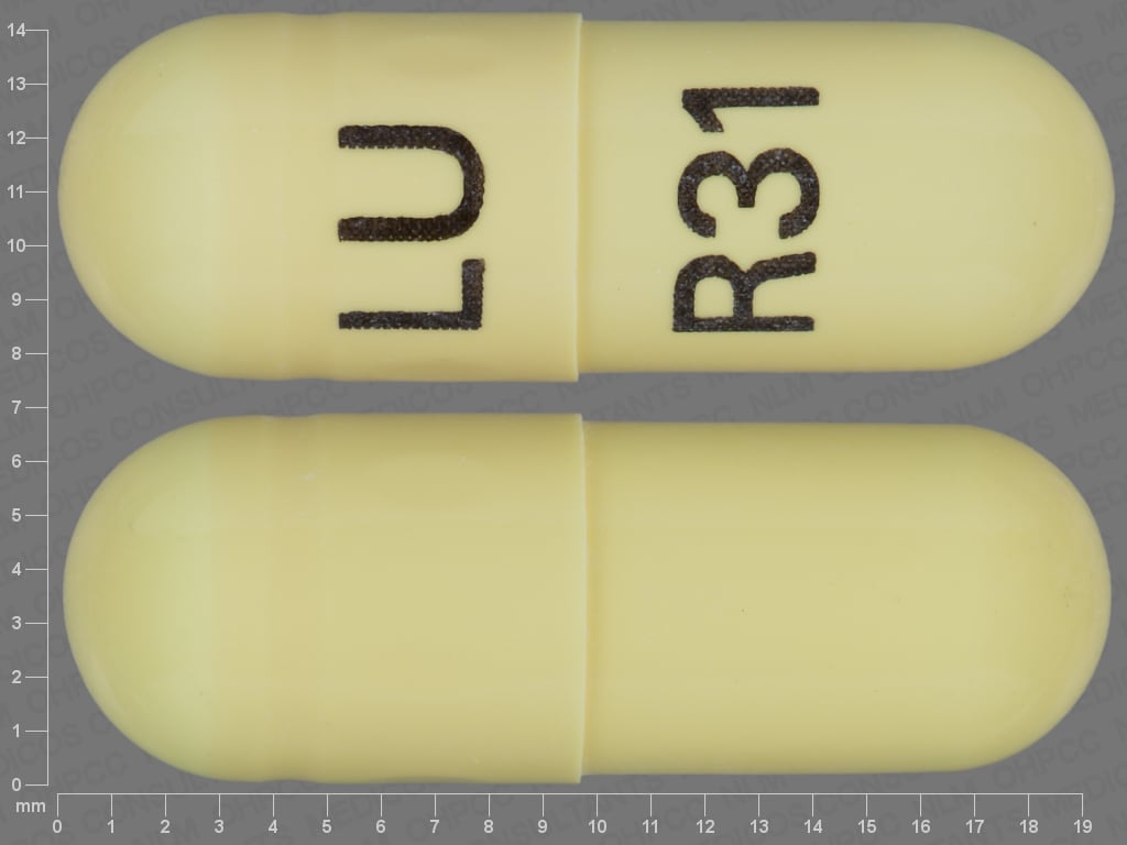 Image 1 - Imprint LU R31 - mefenamic acid 250 mg