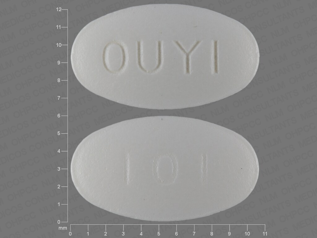 Image 1 - Imprint OUYI 101 - tramadol 50 mg