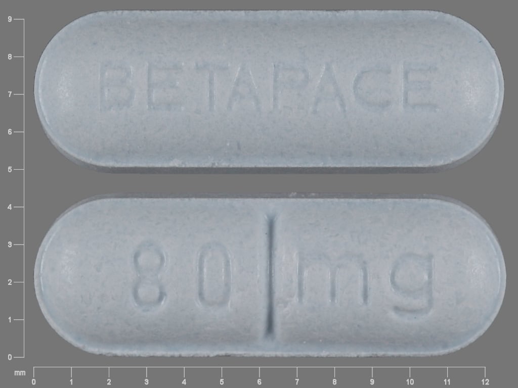 Image 1 - Imprint 80 mg BETAPACE - Betapace 80 mg